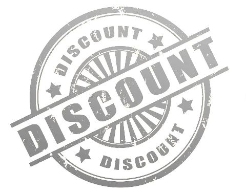 Discount Available Stamp